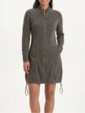 XCVI NWT Uzma Corduroy Longline Cinchable Utility Jacket Dress
